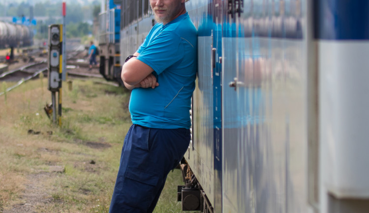 Strojvedoucí Jiří Kožený