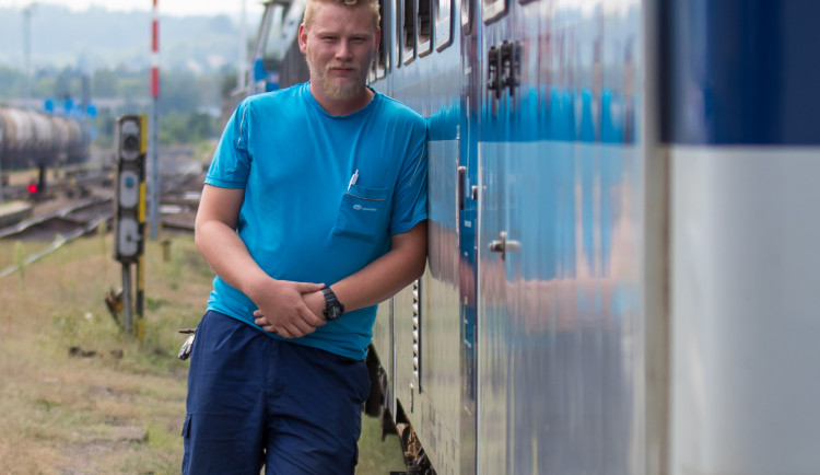 Strojvedoucí Jiří Kožený