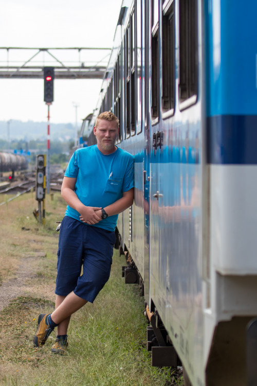 Strojvedoucí Jiří Kožený