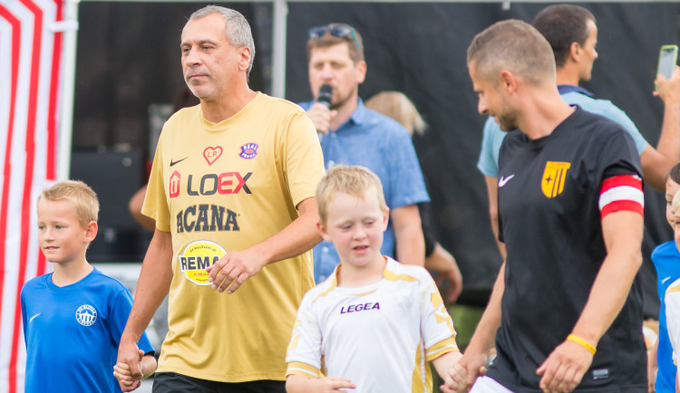 Jiskra pro Markétu benefiční fotbalové utkání