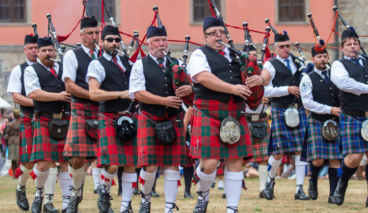 Skotské hry na Sychrově 2018