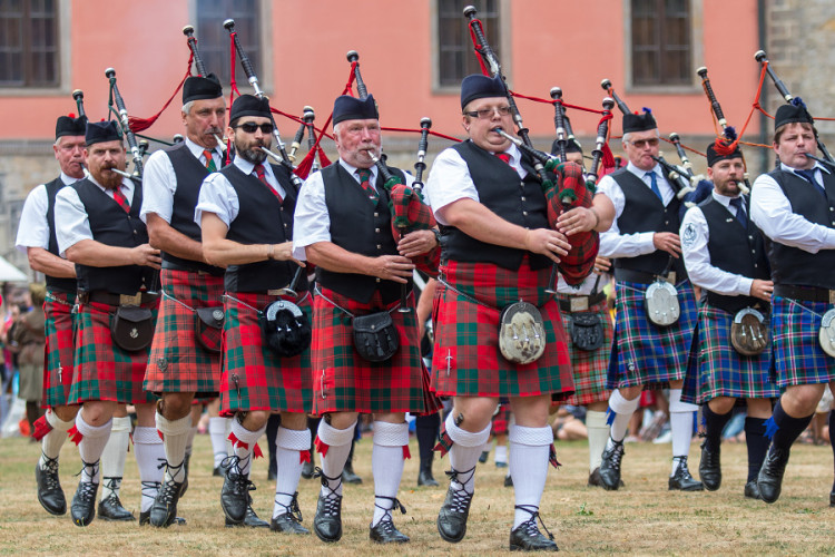Skotské hry na Sychrově 2018