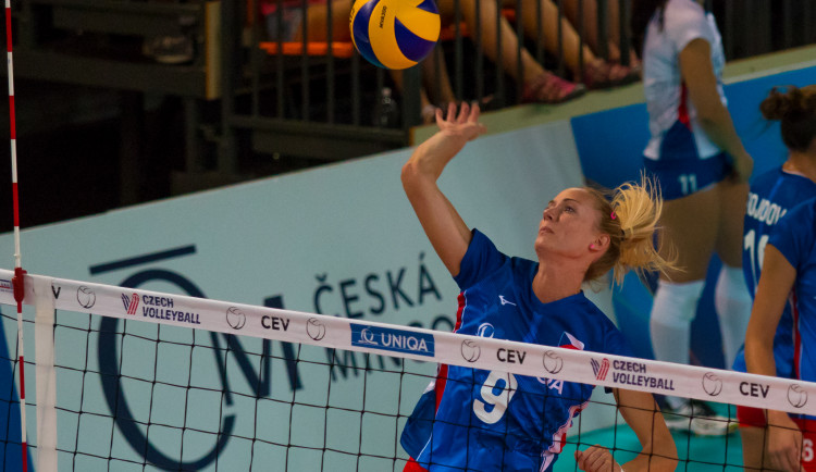 Volejbal Česky vs. Estonky