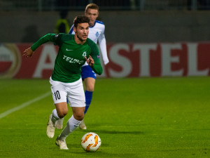 Zápas FK Jablonec s Dynamo Kyjev