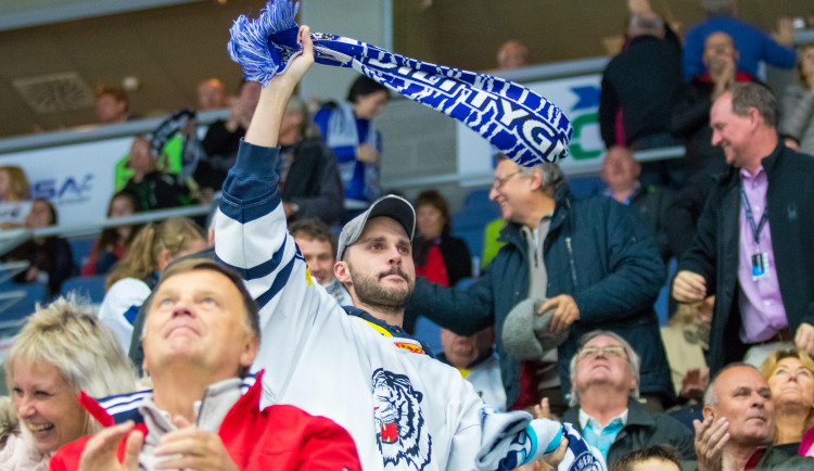 Zápas Bílých Tygrů Liberec proti PSG Berani Zlín