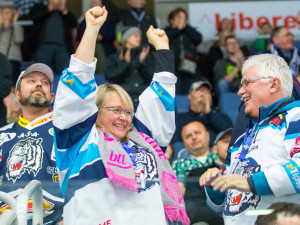 Zápas Bílých Tygrů Liberec proti PSG Berani Zlín