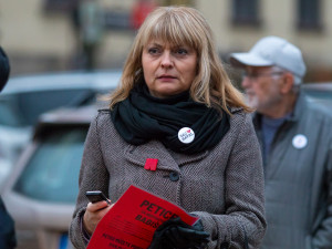 Pochod Libercem Za slušného premiéra