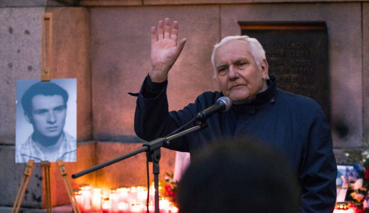 Uctění památky Jana Palacha