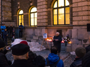 Uctění památky Jana Palacha