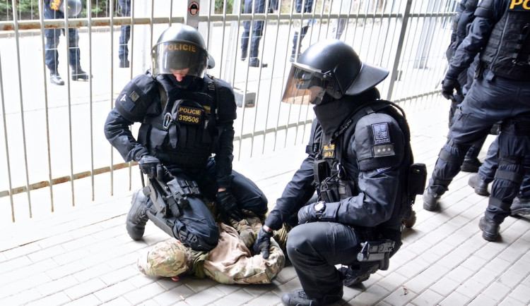 Cvičení pořádkové jednotky