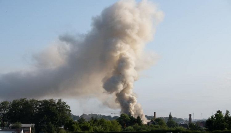 V Žitavě hořel dům