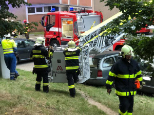 Výbuch v libereckém paneláku