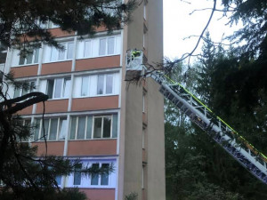 Výbuch v libereckém paneláku