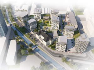 Na Rybníčku vyroste několik domů se stovkami bytů