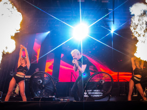 Skupina Scooter vystoupila v Liberci v rámci oslav 25 let na scéně