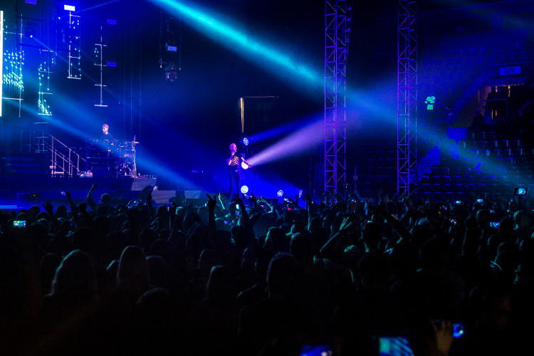 Skupina Scooter vystoupila v Liberci v rámci oslav 25 let na scéně