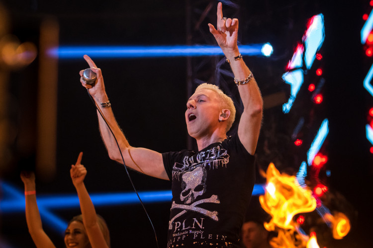 Skupina Scooter vystoupila v Liberci v rámci oslav 25 let na scéně