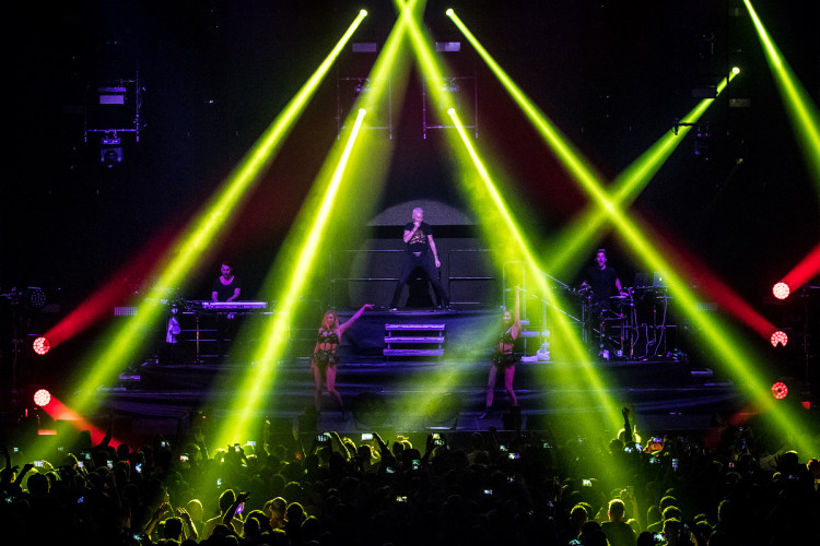 Skupina Scooter vystoupila v Liberci v rámci oslav 25 let na scéně