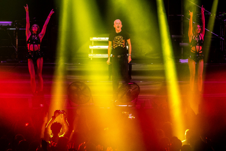 Skupina Scooter vystoupila v Liberci v rámci oslav 25 let na scéně