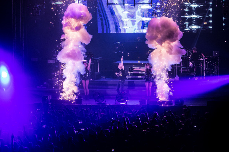 Skupina Scooter vystoupila v Liberci v rámci oslav 25 let na scéně