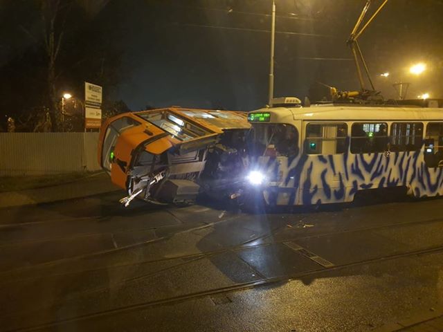 Srážka tramvají