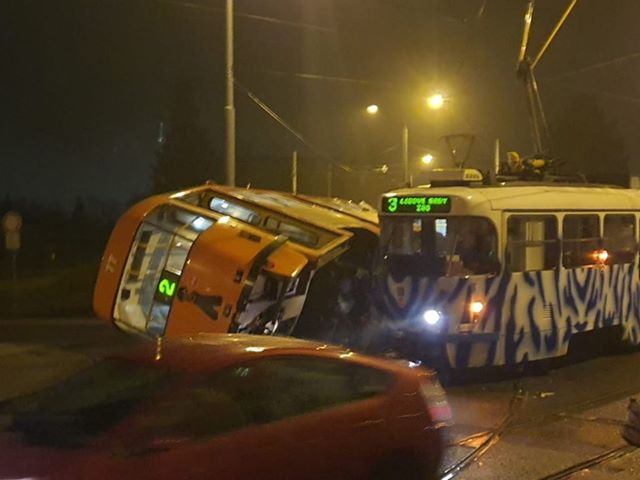 Srážka tramvají
