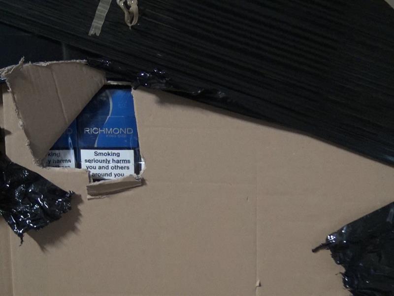 Nelegální výrobna cigaret