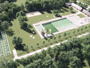 Nové koupaliště v Jilemnici