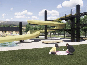 Nové koupaliště v Jilemnici