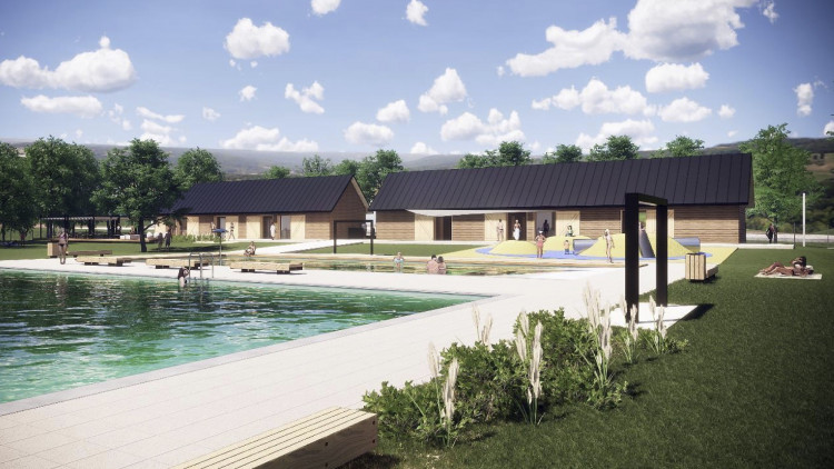 Nové koupaliště v Jilemnici