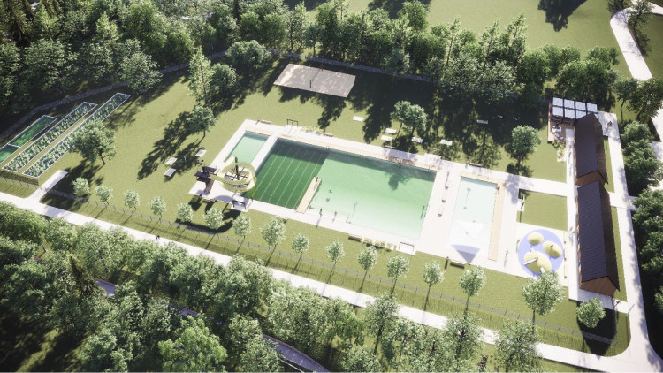 Nové koupaliště v Jilemnici