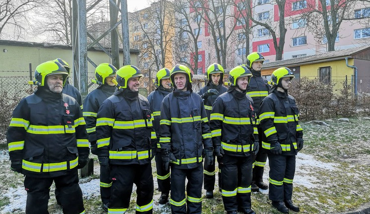 Nová cisterna hasičů ve Vesci