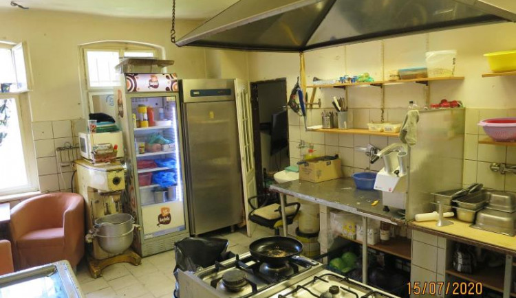 Zavřený City Kebab v Jablonci nad Nisou