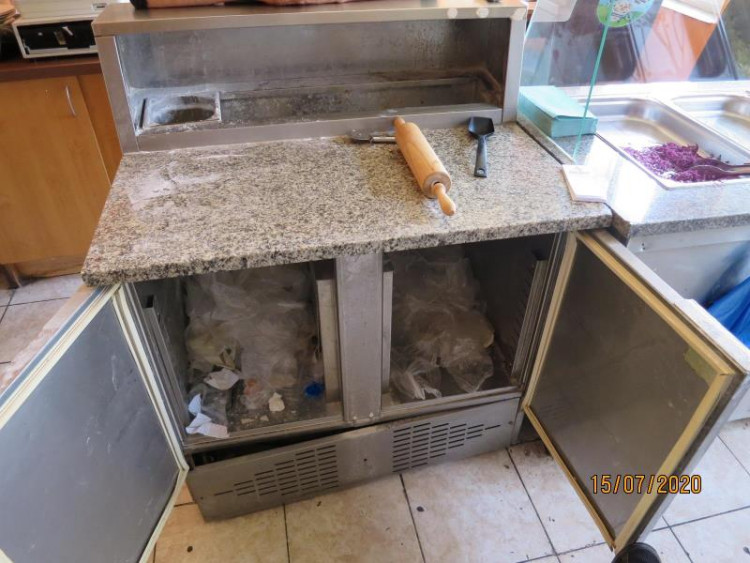 Zavřený City Kebab v Jablonci nad Nisou