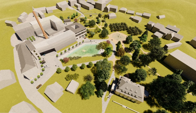 Vizualizace hrádeckého Benaru