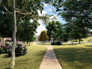 Vizualizace hrádeckého Benaru