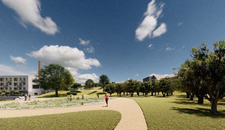 Vizualizace hrádeckého Benaru