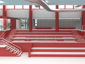 Vizualizace libereckého bazénu