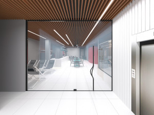 Vizualizace libereckého bazénu