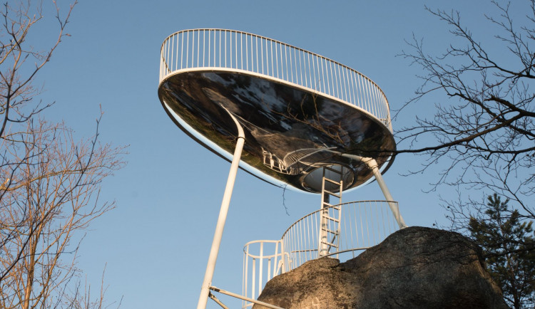 Vyhlídka Špička na Malém Špičáku