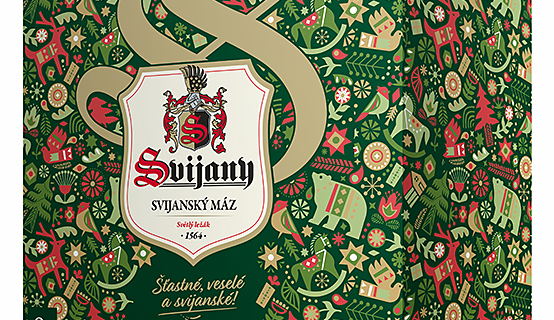 Vánoční balení piv Svijany