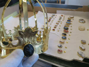 Kopie císařské koruny Napoleona Bonaparte