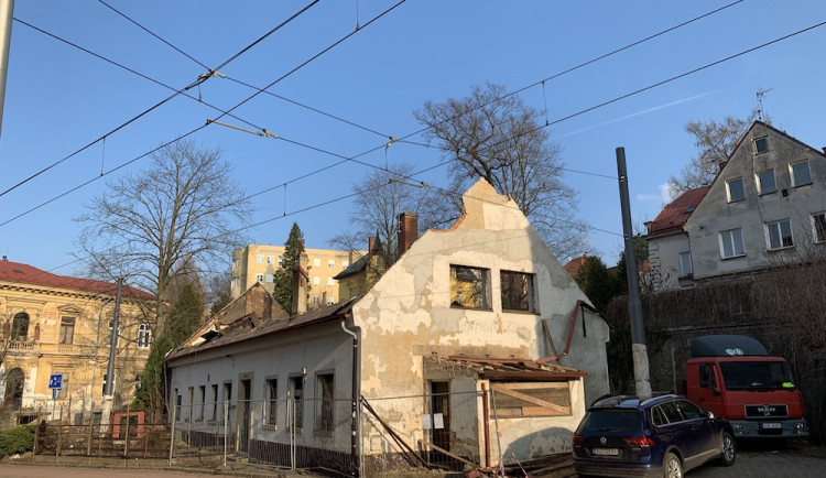 Bourání restaurace U Severů