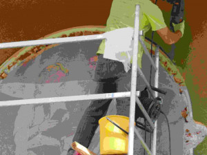 Mozaiku z 50. let zachránili restaurátoři