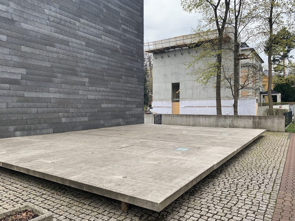 Stavba penzionu na Masarykově třídě
