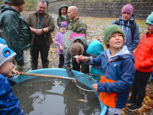 Výlov liberecké přehrady