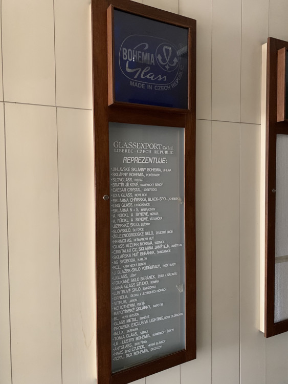 Dodavatelé Skloexportu.