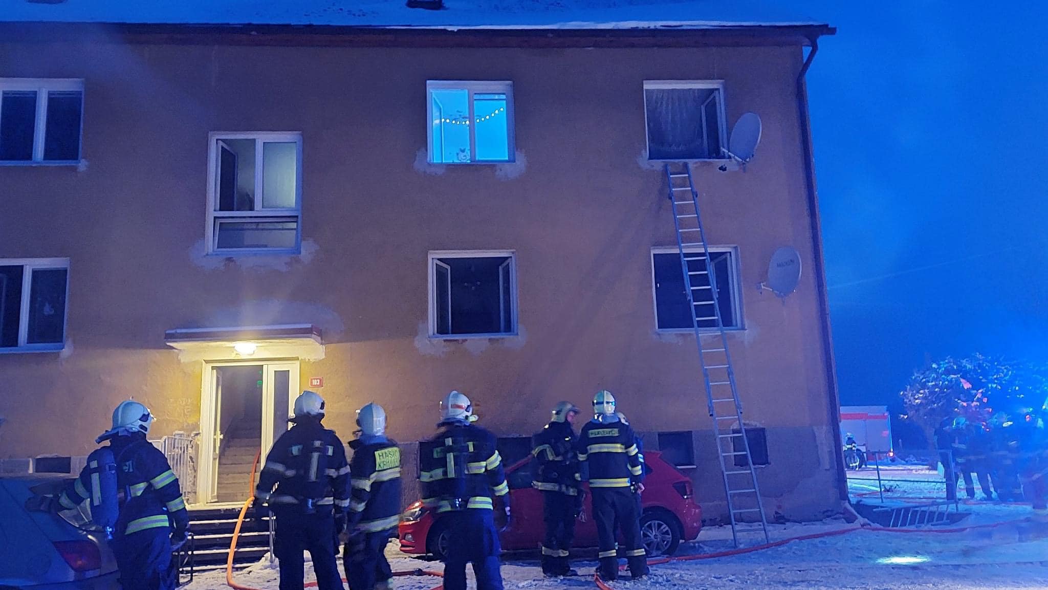 Požár Valteřice