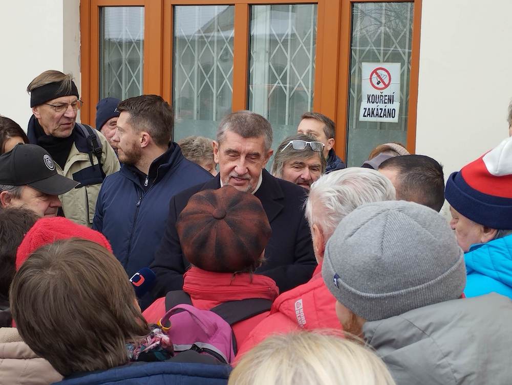 Andrej Babiš v Liberci
