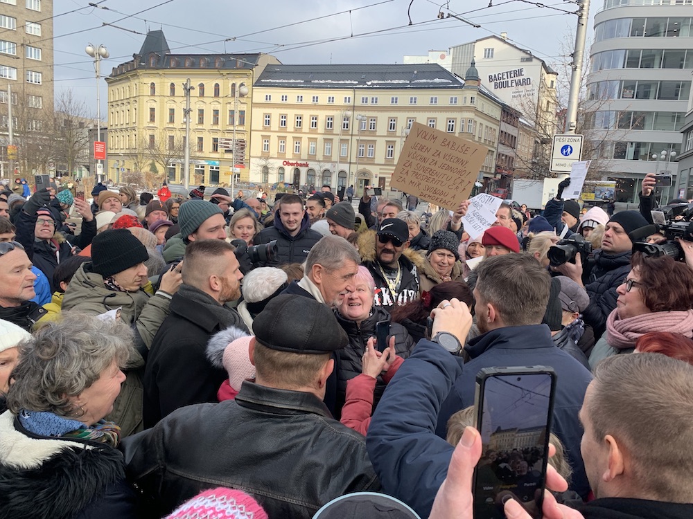 Andrej Babiš v Liberci